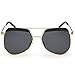 2017 Fashion Women Large Metal Oversized Aviator Polarized Driver Sunglasses