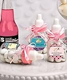 Charmed Baby Bottle Shower Favor,3-Inches, Pink (2 Dozen)