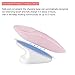 SIXPLUS Silicone Facial Cleansing Brush Deep Cleanse and Exfoliating (Pink)