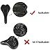 AKM Bike Water Holder, Double Water Bottle Holder Cage Mount for Bike Bicycle Cycling Back Seat Saddle