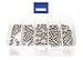 iexcell 100 Pcs M4 x 8/10/12/14/16 Stainless Steel 304 Hex Socket Button Head Cap Screws Bolts Assortment Kit
