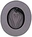 Brixton Men's Coleman Medium Flat Brim Felt Fedora Hat