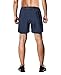 Roadbox Men's 5 inch Running Shorts Quick Dry Gym Athletic Workout Traning Tennis Shorts with Liner and Zipper Pocket Blue