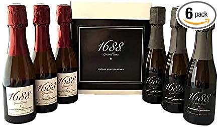 Amazon Co Jp 送料無料 ミニサイズ新登場 最高級ノンアルコール スパークリング飲料 16 Grand Rose 16 Grand Blanc グラン ロゼ グラン ブラン 6本セット 0ml 化粧箱付き クリスマス ワイン 食品 飲料 お酒