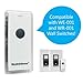 SkylinkHome TM-318 Snap-On Wireless Remote Lighting Control Transmitter for WE-001 and WR-001 Wall Switch