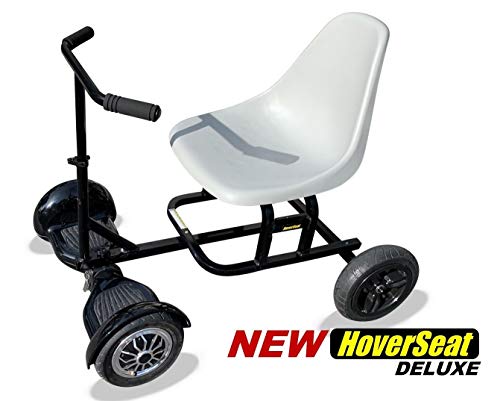 HoverSeat Deluxe – Seating Attachment for Hoverboard Self Balancing Scooter. Now Comes with Handle bar and Molded seat.