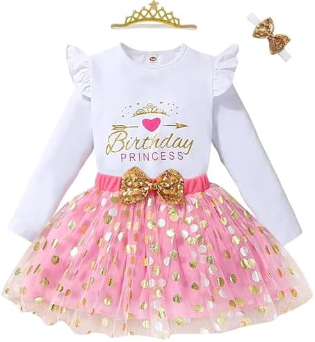 mickey mouse 1st birthday dress Amazon.com: Laqualle Toddler Kids Baby Girls Birthday Mickey Princess  Outfits Polka Dots Bubble Tulle Tutu dress clothes set 1-6T: Clothing,  Shoes & Jewelry