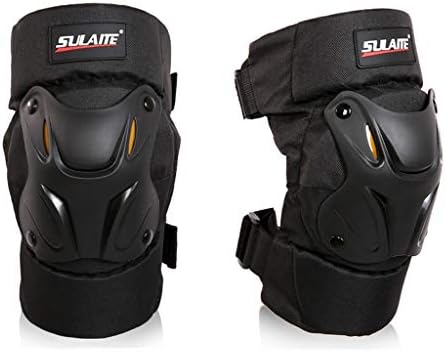 BosjiKnee Brace Knee Pad Self-Heating Therapy Knee Sleeve Injury Prevention Kneepad Compression Fit Support for All Kind of Sports (Black)