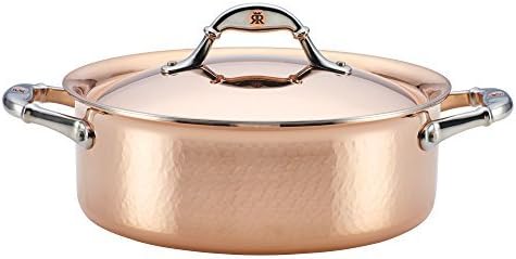 Ruffoni Symphonia Cupra 4-Quart Covered Braiser - Copper by Ruffoni