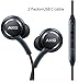 in Ear Stereo Headphones w/Microphone Compatible with Samsung Galaxy S10 S10 Plus S9/S9+ S8/S8+ Note8 / Note9-2019 100% Original Earbuds Remote + Mic with USB C Cable