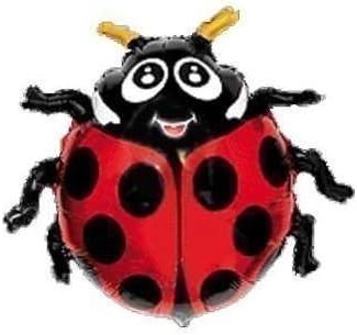 Ladybird/Ladybug Shaped 26 Foil Balloon by Flexmtal