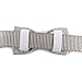 Martha Stewart Tweed Adjustable Bow Tie Collar for Dogs, Grey, Size 14