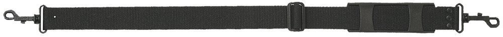 GEWA carrying strap for violin case, viola case black with shoulder rest 40 mm