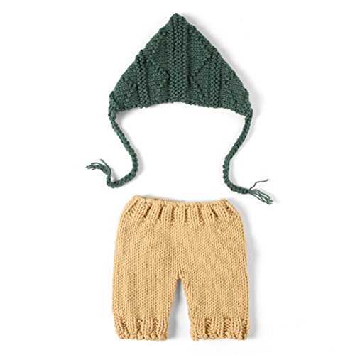 Zhuhaitf Fashion Baby Boy Girl Crochet Knit Costume Photo Prop Outfit 2228
