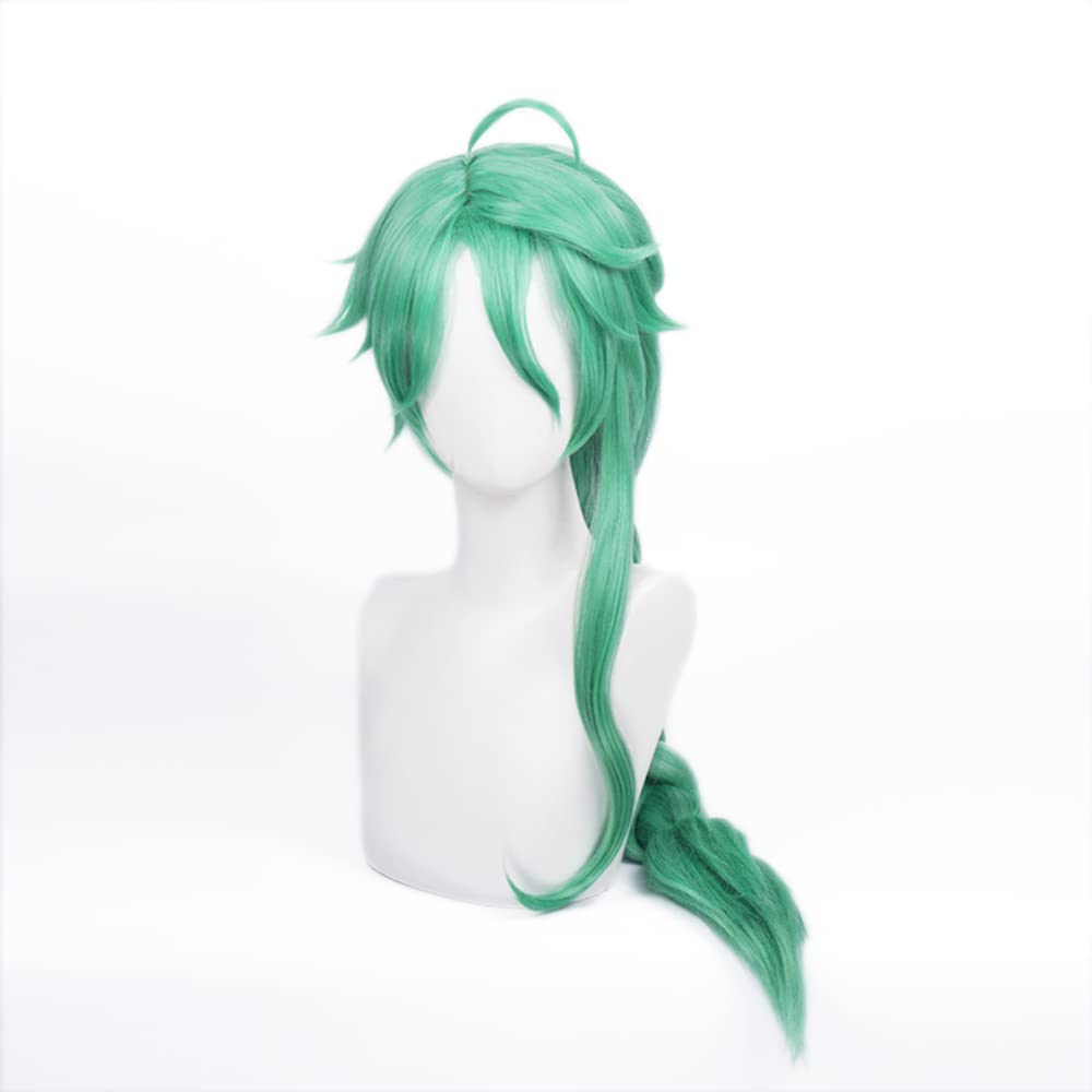Anime Cosplay Wig, Genshin Impact Wig, with Free Wig Cap, for Halloween, Party, Carnival, Nightlife, Concerts, Weddings (Baizhu) — image 1