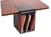 Safco Onyx Hanging Desktop Organizer with 3 Vertical Trays, Under-Desk Storage