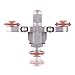 AW Tabletop Rolling Slider Auto Dolly Car Motorized Camera Dolly 3 Wheel Video Mobile Rail Track