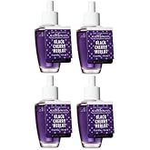 Bath and Body Works 4 Pack Black Cherry Merlot Wallflowers Fragrance Refill. 0.8 fl oz.