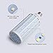 42 Watt(280W Equivalent) LED Corn Bulb,4200 Lumen 6000K,Daylight White LED Street and Area Light,E26/E27 Medium Screw Base,For Outdoor Garage Factory Warehouse Barn Backyard and More,Super Bright