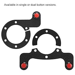 Steering Wheel Horn Button, Carbon Fiber External