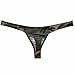 FEESHOW Men's Camouflage G String Thong Bikini Underwear Briefs