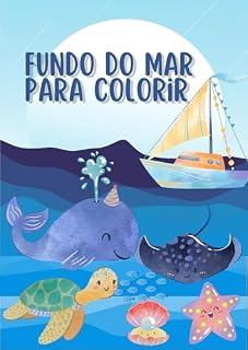 Livro FUNDO DO MAR PARA COLORIR