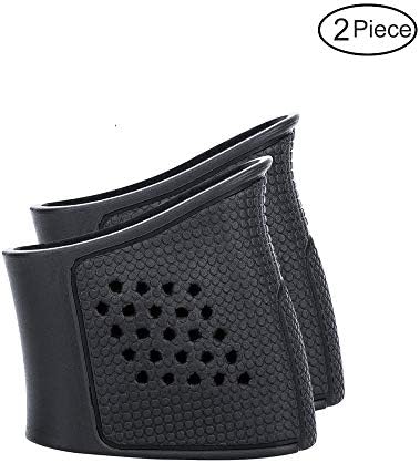 Santu Tactical Grip Glove Slip-On Ventilated Grip Sleeve - 2 Pack Black