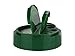 Nakpunar 6 pcs Hunter Green Shaker & Pour Spice Caps for Mason Jars
