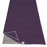 Gaiam Yoga Towel - Mat Sized Active Dry Non Slip