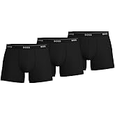 BOSS Men's Classic Cotton 3 Pack Boxer Briefs