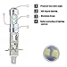 Atpro 2 Pack Super White 6000k H1 50W 6000LM CREE Car LED Xenon Fog HID Light DRL Driving Vehicle