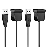Fitbit Alta HR Charger with Reset Button Hagibis Replacement Charging Cable with Reversible Plug USB Connector for Fitbit Alta HR