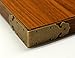 RZDEAL 8pcs 2.0'' x 0.8'' Embossing Brass Box Corner Protectors Antique Hardware Desk Edge Guards Right Angle Wood Jewelry Box Photo Frame Accessories