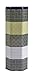 Gourmet Raw Nuts Assortment in 5 Tier Tin Tower with Pumpkin Seeds, Cashews, Hazelnuts, Almonds & Walnuts