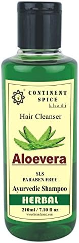Continent Spice Khadi Aloevera Herbal Hair Cleanser (210ml) -(SLS-Paraben Free) CS682005