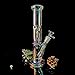 DIORSQT- 12Inch Pipe Handmade Glass Plating Design - with Ice Frame Perfect Water Bottle Design (01)