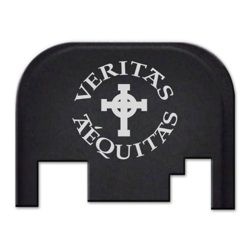 image for Bastion laser engraved rear cover slide back plate for Glock 17 19 21 