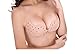 HONGZHESHEN Ultrathin Self Adhesive Silicone Invisible Push-up ,Reusable Strapless Bra Sexy Medical silica gel,Ventilation NuBra (B, Nude)