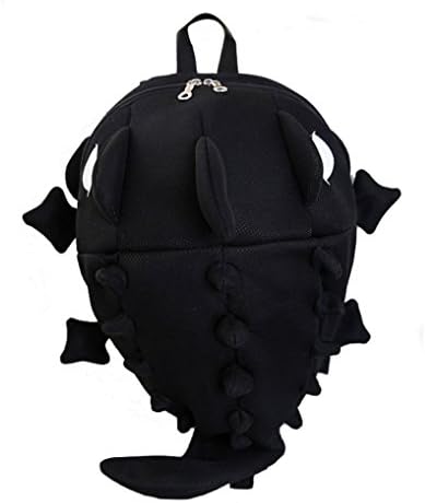 Creative cartoon backpack, black backpack, cartoon backpack (large, black)