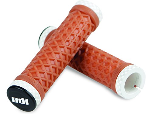 Odi Vans Grip with Lock-On Clamps, Classic Gum/White