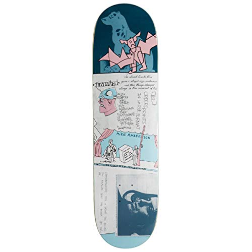 Krooked Anderson Uno Unknown Skateboard Deck - 8.50"