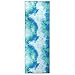 Aurorae Synergy 2 in 1 Yoga Mat; with Integrated Non Slip Microfiber Towel. Best for Hot, Ashtanga, Bikram and Active Yoga Where You Sweat and Slip.Patent Protected (Tahiti Tide)thumb 1