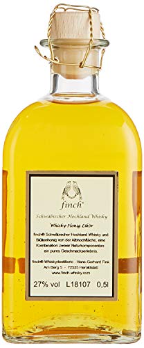 finch Whiskydestillerie FineSelection Whisky-Honig Likör 27Prozent vol (1 x 0.5 l) – Bild 3