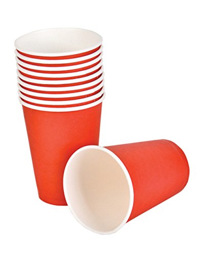Red Paper Cups (25 pc)