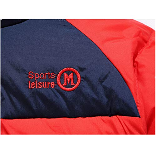 Mangka Toddler Baby Girls Boys Snowsuits Duck Down Jackets Hooded Puffer Jumpsuits(Blue,2T) - Thumbnail 5
