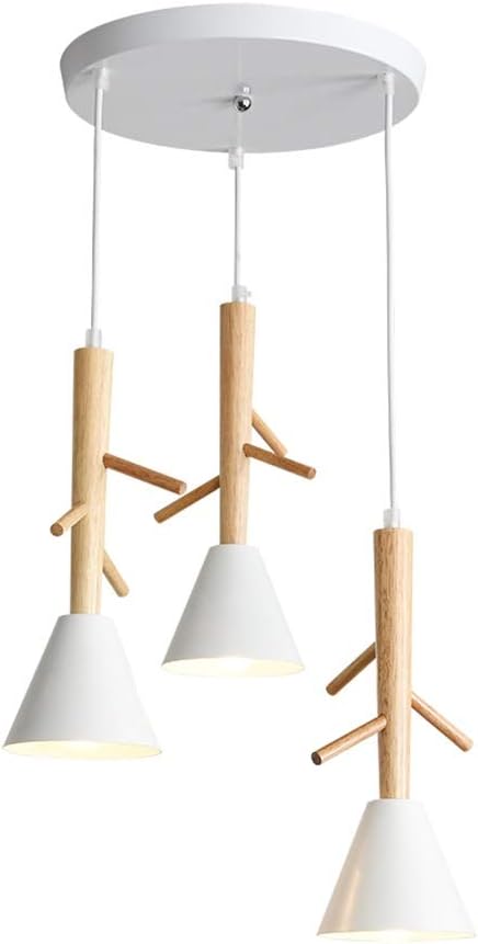 Amazon Com Chandelier M Modern Simple Wood Art Living Room Decor