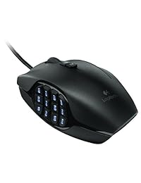 Mouse gaming G600 MMO, de Logitech , Negro