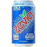 Zevia All Natural Soda, Cola 12-Ounce Cans (Pack of 24)
