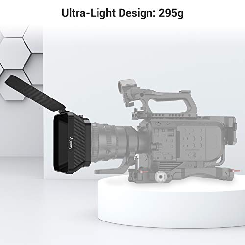 SMALLRIG Lightweight Matte Box for Mirrorless DSLR Cameras Compatible with 67mm/ 72mm/77mm/82mm