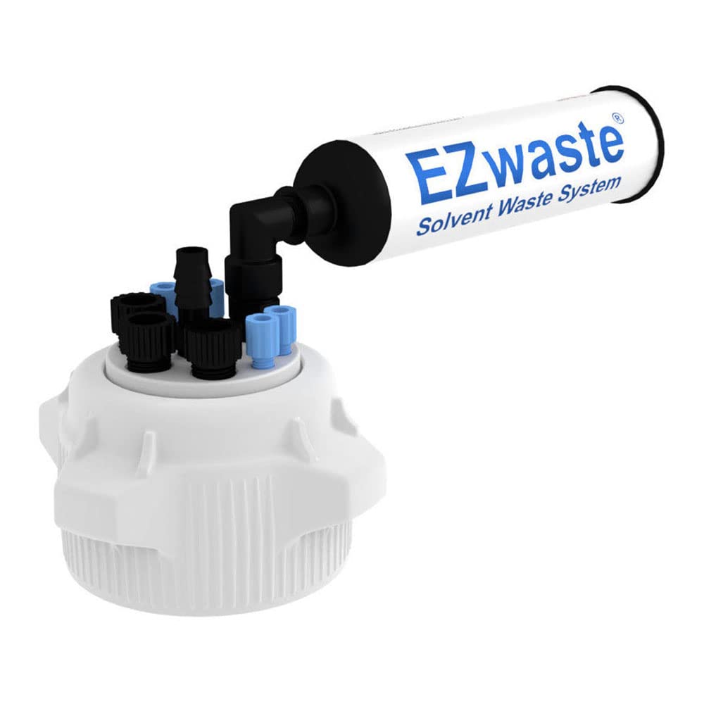 Foxx Life Sciences EZwaste HPLC Solvent Waste System, Cap-Only Assembly, 83mm (83B) VersaCap